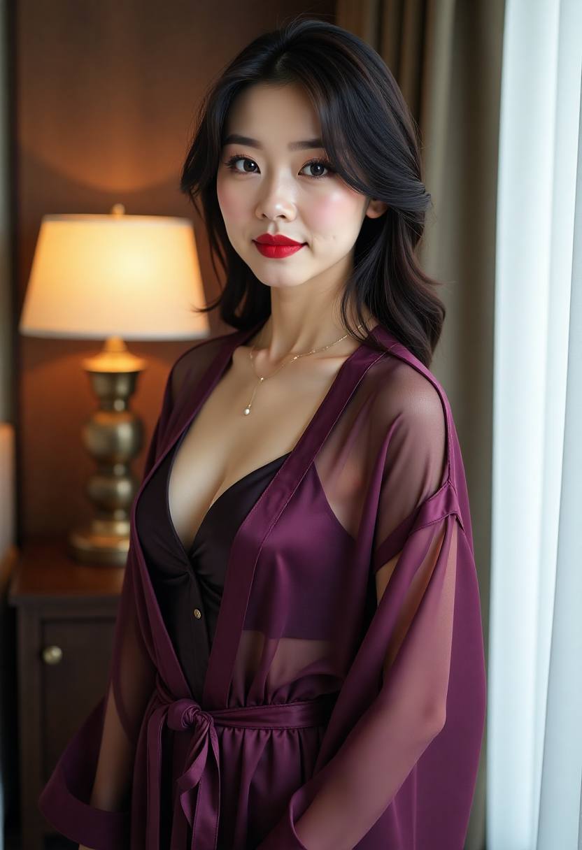 餐桌旁的两位女性